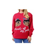 Load image into Gallery viewer, LUXE DIVA Women's Knitted Rudolph on wall Xmas Snowflake Ladies kids Reindeer Pom Jumpers