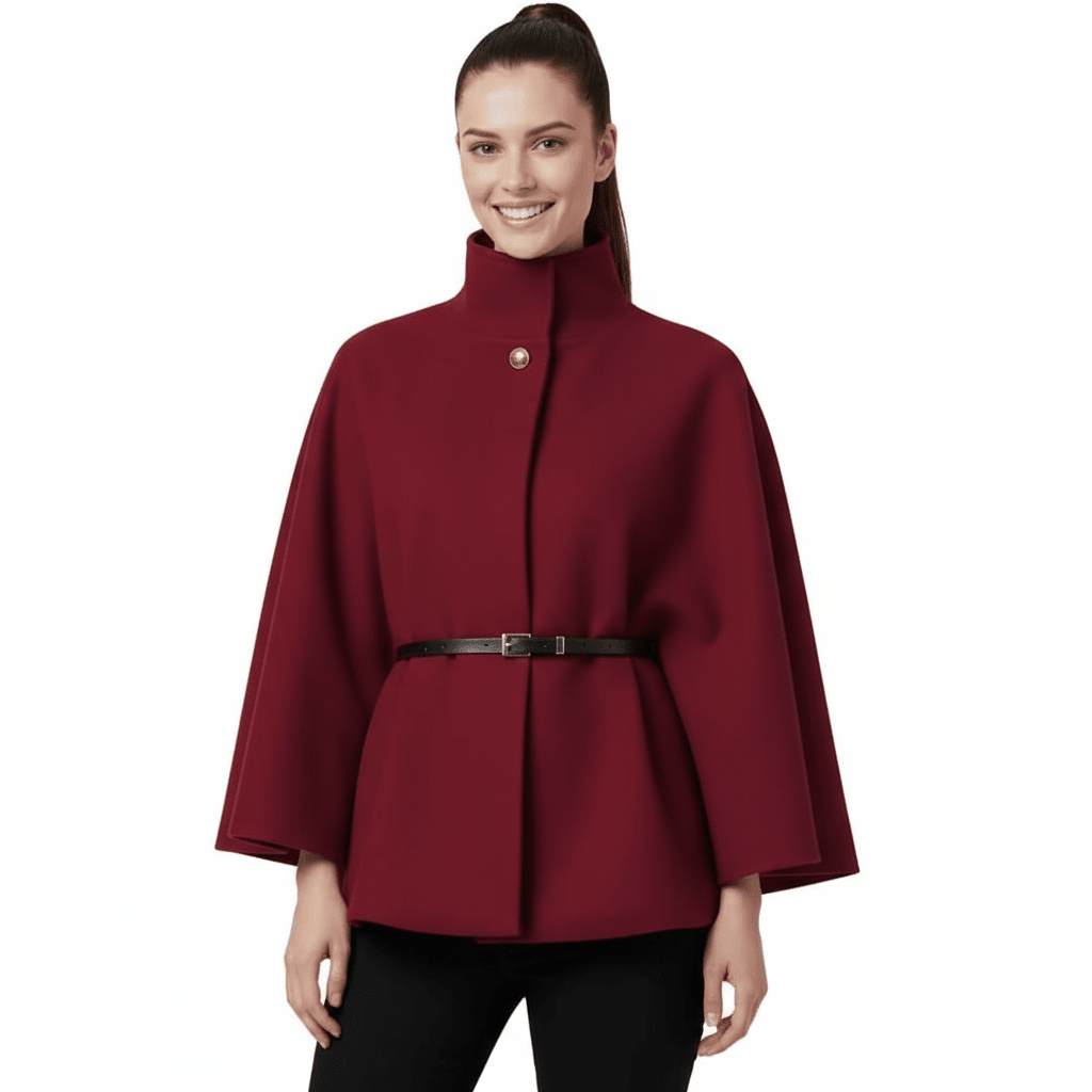 Italian Belted Poncho for Women – - LUXE DIVAItalian Belted Poncho for Women –LUXE DIVALUXE DIVA1ButBeltPonchoWine1SItalian Belted Poncho for Women –One sizewine
