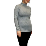 Load image into Gallery viewer, Ladies Polo Roll Neck Long Sleeve Turtle Neck Plain Jumpers