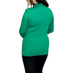 Load image into Gallery viewer, Ladies Polo Roll Neck Long Sleeve Turtle Neck Plain Jumpers