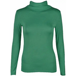Load image into Gallery viewer, Ladies Polo Roll Neck Long Sleeve Turtle Neck Plain Jumpers