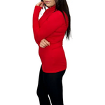 Load image into Gallery viewer, Ladies Polo Roll Neck Long Sleeve Turtle Neck Plain Jumpers