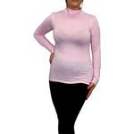 Load image into Gallery viewer, Ladies Polo Roll Neck Long Sleeve Turtle Neck Plain Jumpers