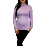 Load image into Gallery viewer, Ladies Polo Roll Neck Long Sleeve Turtle Neck Plain Jumpers