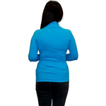 Load image into Gallery viewer, Ladies Polo Roll Neck Long Sleeve Turtle Neck Plain Jumpers