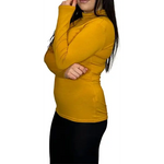 Load image into Gallery viewer, Ladies Polo Roll Neck Long Sleeve Turtle Neck Plain Jumpers