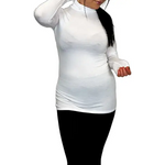 Load image into Gallery viewer, Ladies Polo Roll Neck Long Sleeve Turtle Neck Plain Jumpers