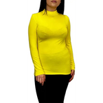 Load image into Gallery viewer, Ladies Polo Roll Neck Long Sleeve Turtle Neck Plain Jumpers