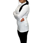 Load image into Gallery viewer, Ladies Polo Roll Neck Long Sleeve Turtle Neck Plain Jumpers