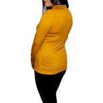 Load image into Gallery viewer, Ladies Polo Roll Neck Long Sleeve Turtle Neck Plain Jumpers