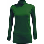 Load image into Gallery viewer, Ladies Polo Roll Neck Long Sleeve Turtle Neck Plain Jumpers