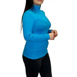 Load image into Gallery viewer, Ladies Polo Roll Neck Long Sleeve Turtle Neck Plain Jumpers