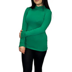 Load image into Gallery viewer, Ladies Polo Roll Neck Long Sleeve Turtle Neck Plain Jumpers