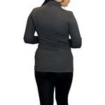Load image into Gallery viewer, Ladies Polo Roll Neck Long Sleeve Turtle Neck Plain Jumpers