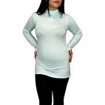 Load image into Gallery viewer, Ladies Polo Roll Neck Long Sleeve Turtle Neck Plain Jumpers