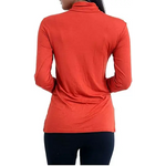 Load image into Gallery viewer, Ladies Polo Roll Neck Long Sleeve Turtle Neck Plain Jumpers