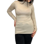 Load image into Gallery viewer, Ladies Polo Roll Neck Long Sleeve Turtle Neck Plain Jumpers