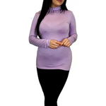 Load image into Gallery viewer, Ladies Polo Roll Neck Long Sleeve Turtle Neck Plain Jumpers