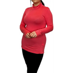 Load image into Gallery viewer, Ladies Polo Roll Neck Long Sleeve Turtle Neck Plain Jumpers