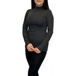Load image into Gallery viewer, Ladies Polo Roll Neck Long Sleeve Turtle Neck Plain Jumpers