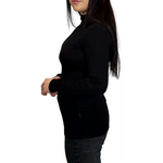 Load image into Gallery viewer, Ladies Polo Roll Neck Long Sleeve Turtle Neck Plain Jumpers