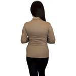 Load image into Gallery viewer, Ladies Polo Roll Neck Long Sleeve Turtle Neck Plain Jumpers