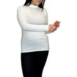 Load image into Gallery viewer, Ladies Polo Roll Neck Long Sleeve Turtle Neck Plain Jumpers