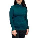 Load image into Gallery viewer, Ladies Polo Roll Neck Long Sleeve Turtle Neck Plain Jumpers