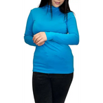 Load image into Gallery viewer, Ladies Polo Roll Neck Long Sleeve Turtle Neck Plain Jumpers