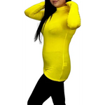 Load image into Gallery viewer, Ladies Polo Roll Neck Long Sleeve Turtle Neck Plain Jumpers