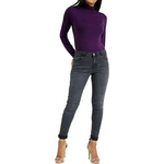 Load image into Gallery viewer, Ladies Polo Roll Neck Long Sleeve Turtle Neck Plain Jumpers