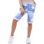 Load image into Gallery viewer, LUXE DIVA Italian Ladies Women's Turn-Up Shorts – Elastic Waist, Stylish, Comfortable Summer Wear UK Sizes 12-22 – Casual Fit Daily