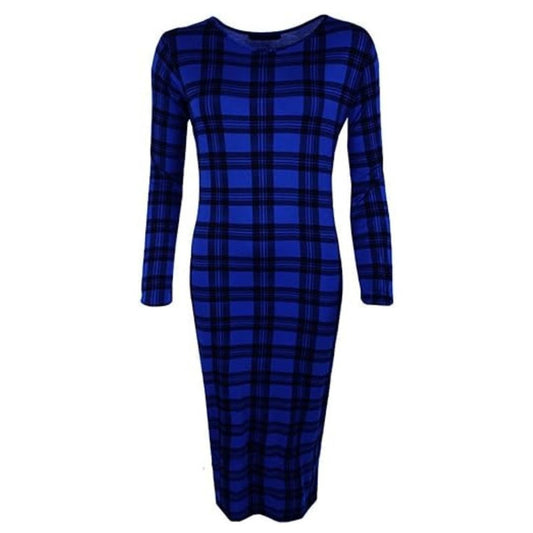 LUXE DIVA Ladies Womens Long Sleeve Stretch Jersey Bodycon Printed MIDI Dress Plus Size - LUXE DIVALUXE DIVA Ladies Womens Long Sleeve Stretch Jersey Bodycon Printed MIDI Dress Plus SizeBodyconLUXE DIVALUXE DIVALSRNMidiDresBlkSMLUXE DIVA Ladies Womens Long Sleeve Stretch Jersey Bodycon Printed MIDI Dress Plus SizeSMBlack