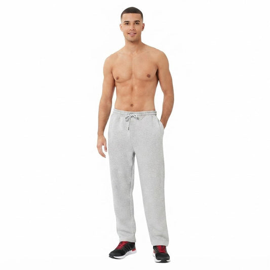 LUXE DIVA Men's Open Hem Joggers with Zip Pockets - LUXE DIVALUXE DIVA Men's Open Hem Joggers with Zip PocketsTrouser Jogger PantsLUXE DIVALUXE DIVAMenOHemTrouGreySLUXE DIVA Men's Open Hem Joggers with Zip PocketsSGrey