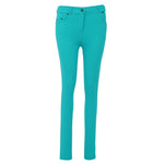 Load image into Gallery viewer, LUXE DIVA Ladies Women & Girls Stretch Denim Look Skinny Jeggings Leggings with Zip and Pockets UK Size 10-22