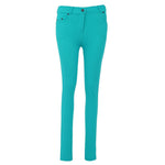 Load image into Gallery viewer, LUXE DIVA Ladies Women & Girls Stretch Denim Look Skinny Jeggings Leggings with Zip and Pockets UK Size 10-22