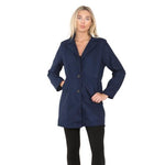 Load image into Gallery viewer, LUXE-DIVE Ladies 2 Pocket Italian Wool Look Long Sleeve Collared Front Button Jacket Coat