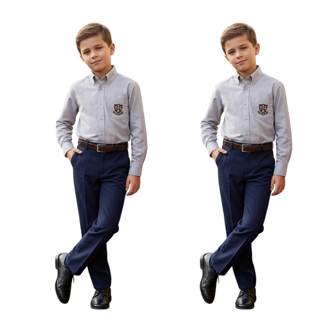 Boys Sturdy Fit School Trouser