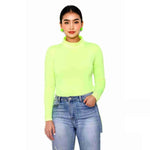 Load image into Gallery viewer, LUXE DIVA Bodysuit for Women Mock Turtle Neck Long Sleeve Tops Slim Fit Basic Stretch Soft Bodysuit Jumpsuit