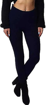 Load image into Gallery viewer, LUXE DIVA Womens Knitted Tartan Winter Leggings Ladies Soft Warm Wool Christmas Retro Pants Warm Trousers