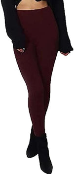 Load image into Gallery viewer, LUXE DIVA Womens Knitted Tartan Winter Leggings Ladies Soft Warm Wool Christmas Retro Pants Warm Trousers