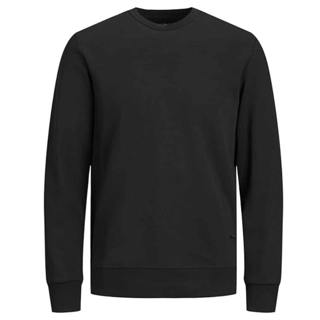 LUXE DIVA Men's Long Sleeve Crew Neck Sweatshirt – Classic Fit, Soft Cotton Blend, Casual Daily Wear, Long Sleeve Pullover – Stylish & Comfortable Layer