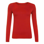 Load image into Gallery viewer, LUXE DIVA New Ladies Long Sleeve Round Neck T-Shirt Top Size 8-26