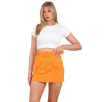 Load image into Gallery viewer, Cargo Skort Summer Short Belted And Pockets Viral Skirt New Ladies High Waisted