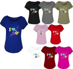 Load image into Gallery viewer, Women I Love The 80's T-Shirt Retro Pop Star Ladies Hen Fancy Party