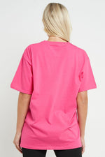 Load image into Gallery viewer, Womens T Shirt Ladies Oversized Baggy Fit Short Sleeve Slogan T-shirt Tee Tops