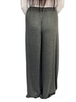 Load image into Gallery viewer, Womens Ladies Plus Size Plain Palazzo Wide Leg Flared Trousers Pants UK 8 TO 26