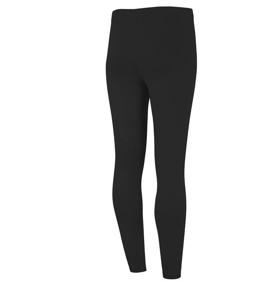 Girls Cotton Leggings Ð 1 & 2 Pack Full Length School Leggings