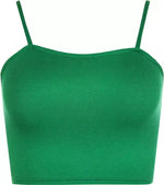 Load image into Gallery viewer, LUXEDIVA Womens Ladies Sleeveless Strappy Bandeau Plain Camisole Boobtube Bralet Crop Top