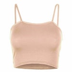 Load image into Gallery viewer, LUXEDIVA Womens Ladies Sleeveless Strappy Bandeau Plain Camisole Boobtube Bralet Crop Top